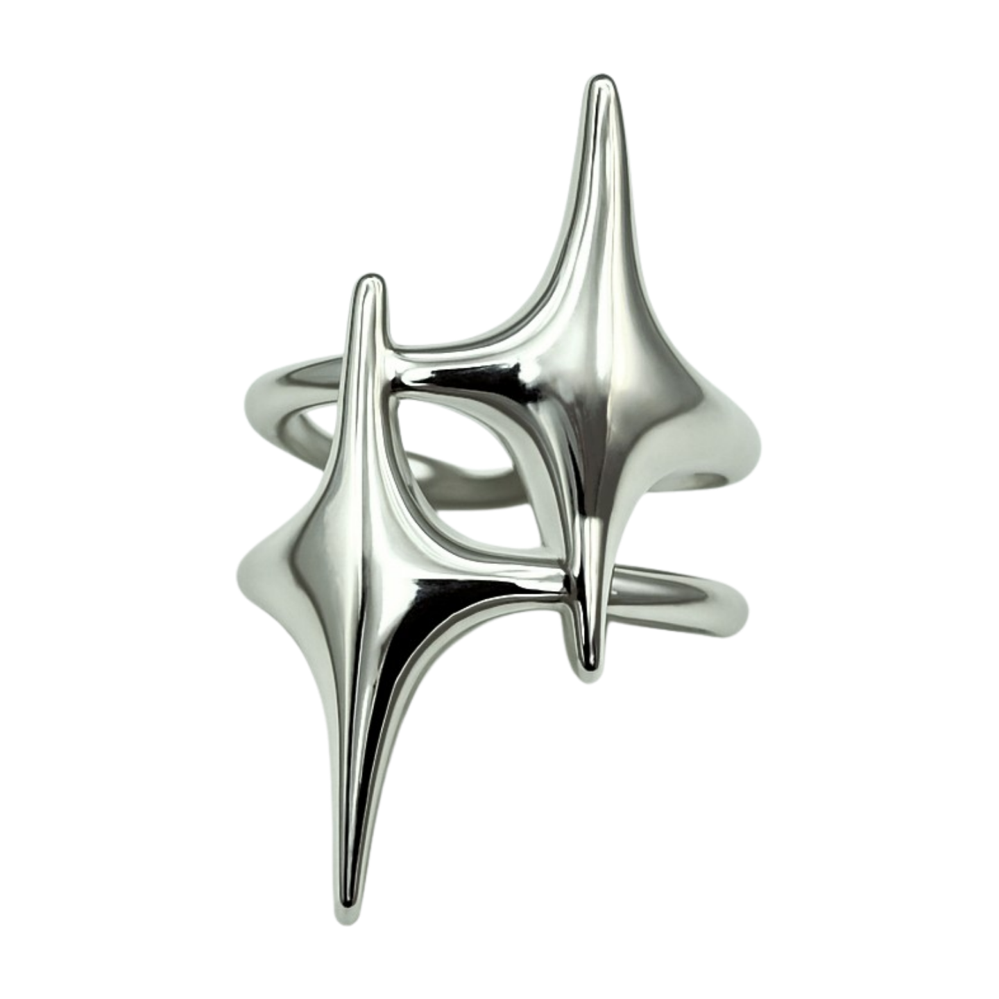 SILVER STAR RING