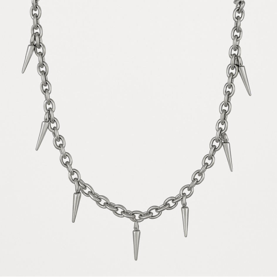 PUNK SPIKE NECKLACE