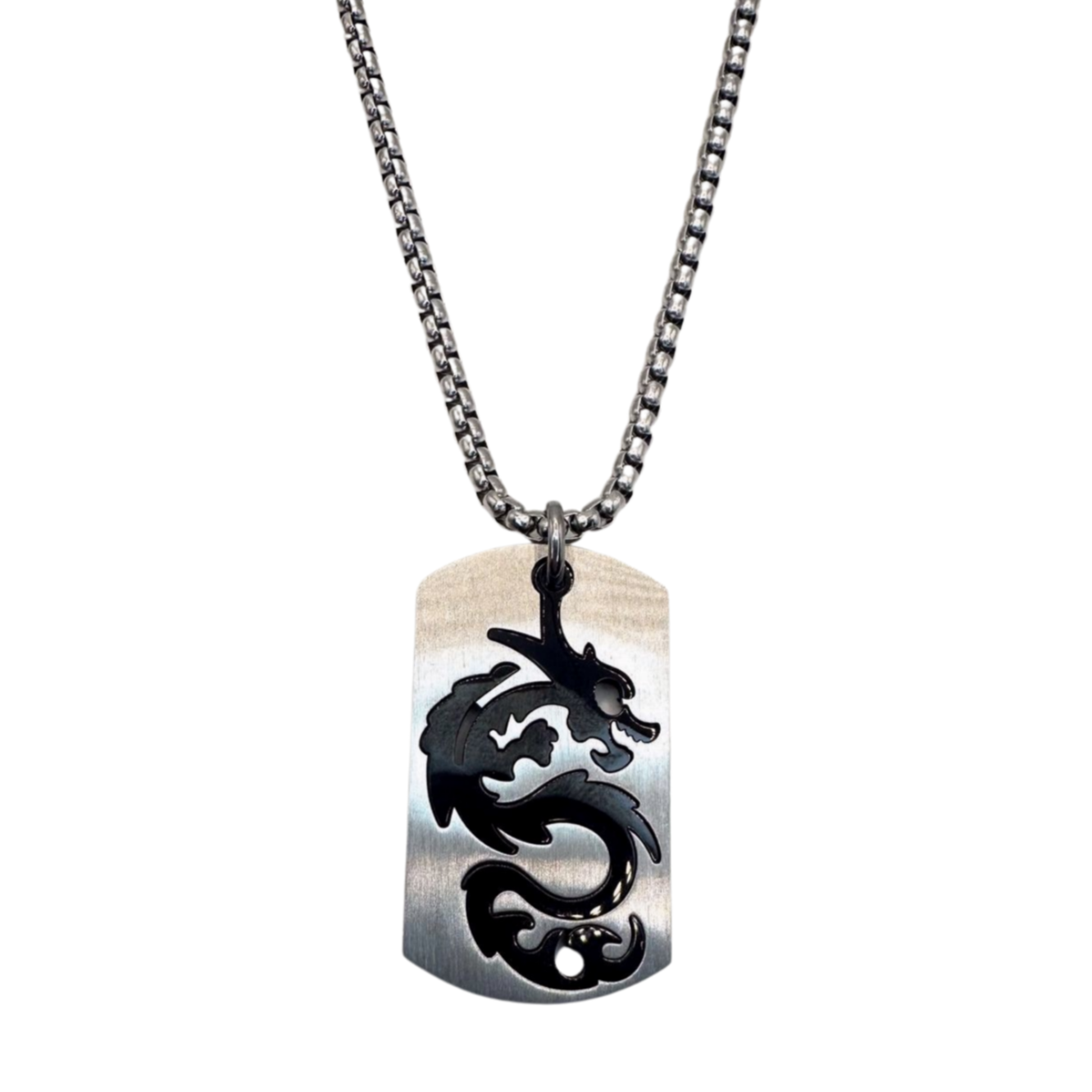 DRAGON TAG NECKLACE