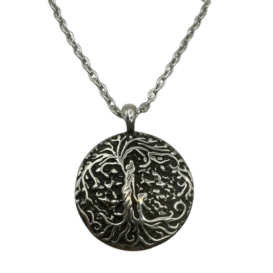 SILVER TREE OF LIFE NECKLACE