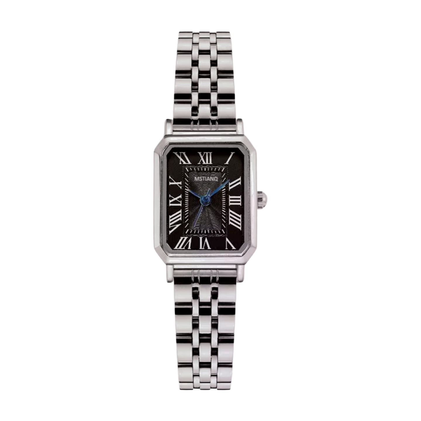 ONYX RECTANGLE CHAINMAILLE WATCH