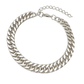 SILVER CUBAN LINK BRACELET 5MM