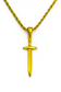 GOLD SWORD NECKLACE