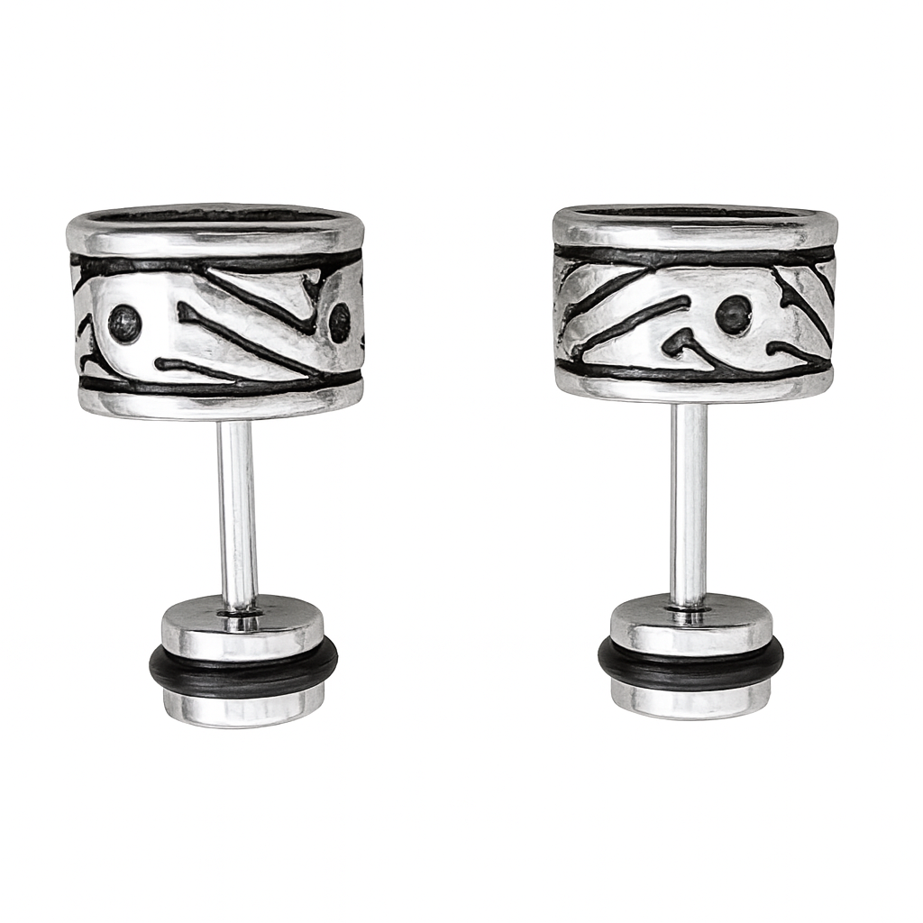 POLISHED CRYSTAL STUDS