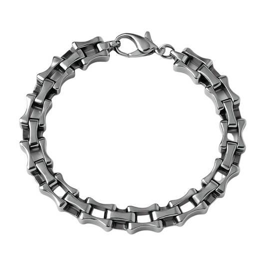 SILVER BUCKLE BRACELET