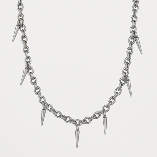 PUNK SPIKE NECKLACE