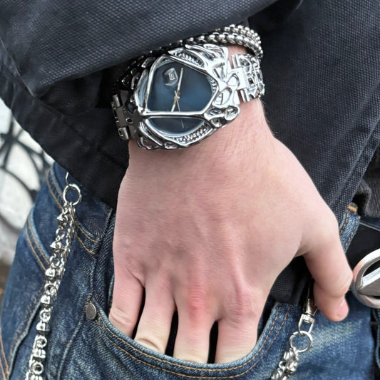 MIDNIGHT BLUE SKELETON CYBER WATCH