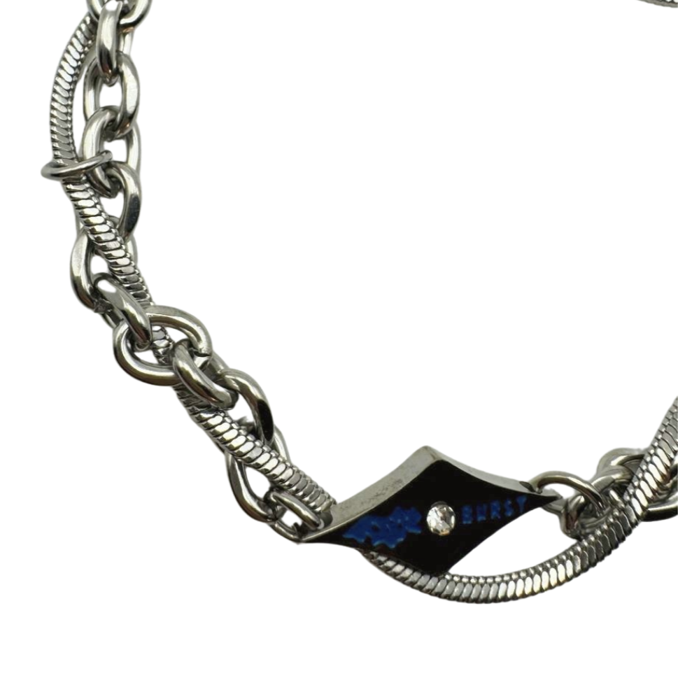 SILVER MULTI CHAIN BRACELET