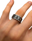 Gothic text ring