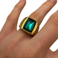 Gold emerald ring