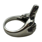 Silver middle finger ring