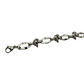 SILVER BARBED WIRE BRACELET