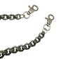 SILVER FORGED SKULL BELT CHAIN