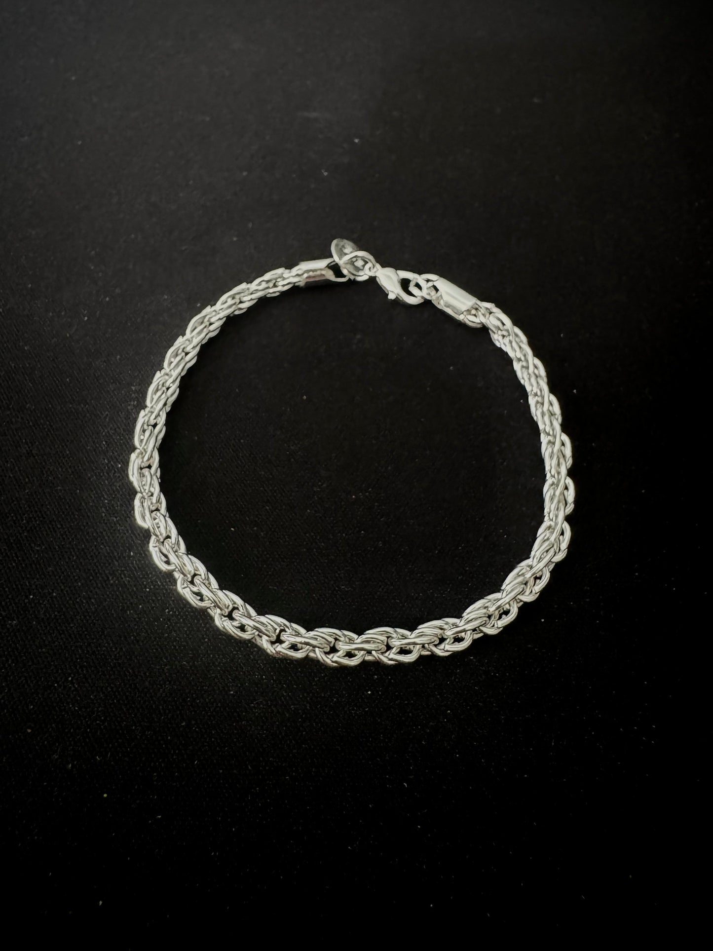 925 STERLING SILVER ROPE BRACELET