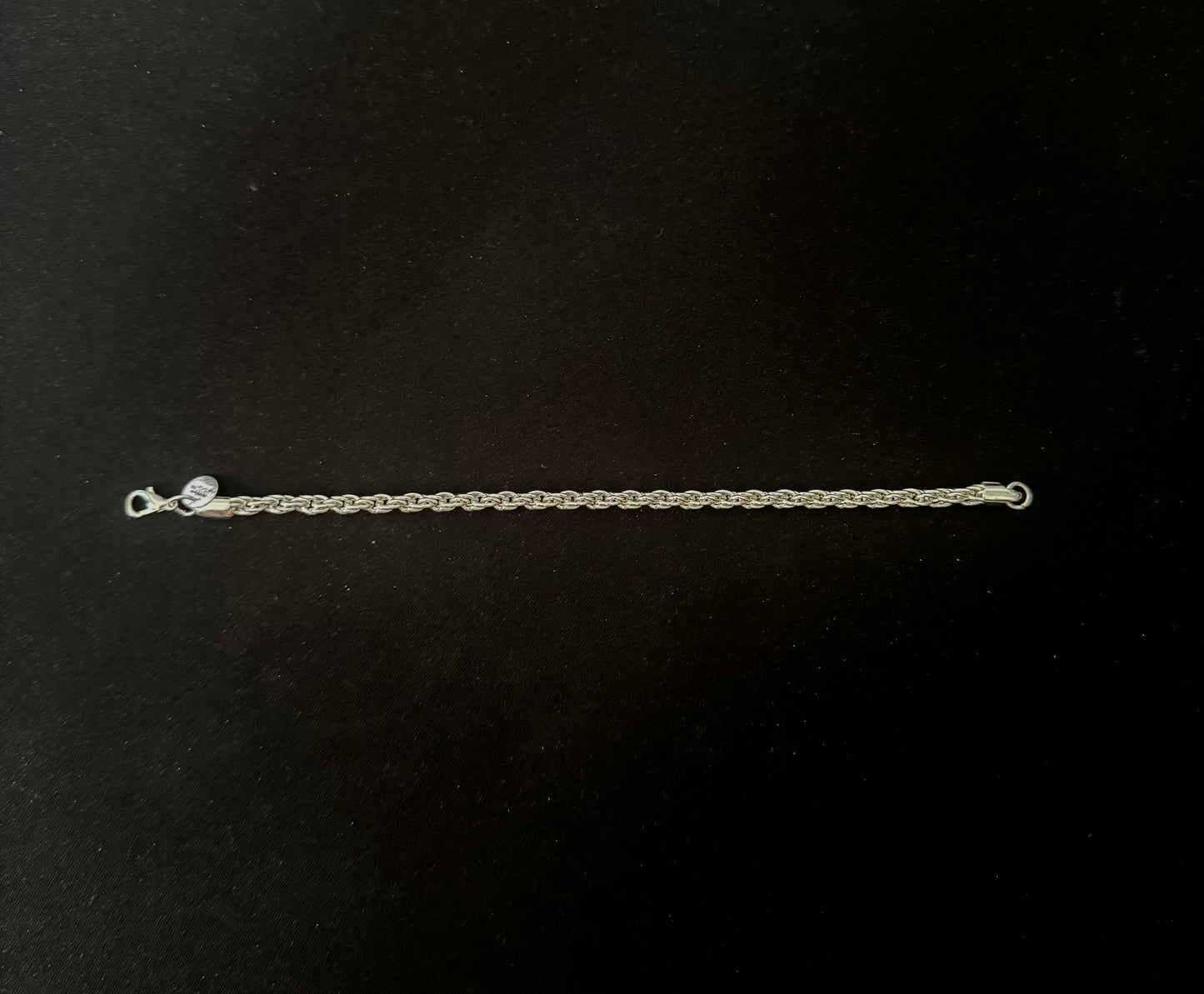 925 STERLING SILVER ROPE BRACELET