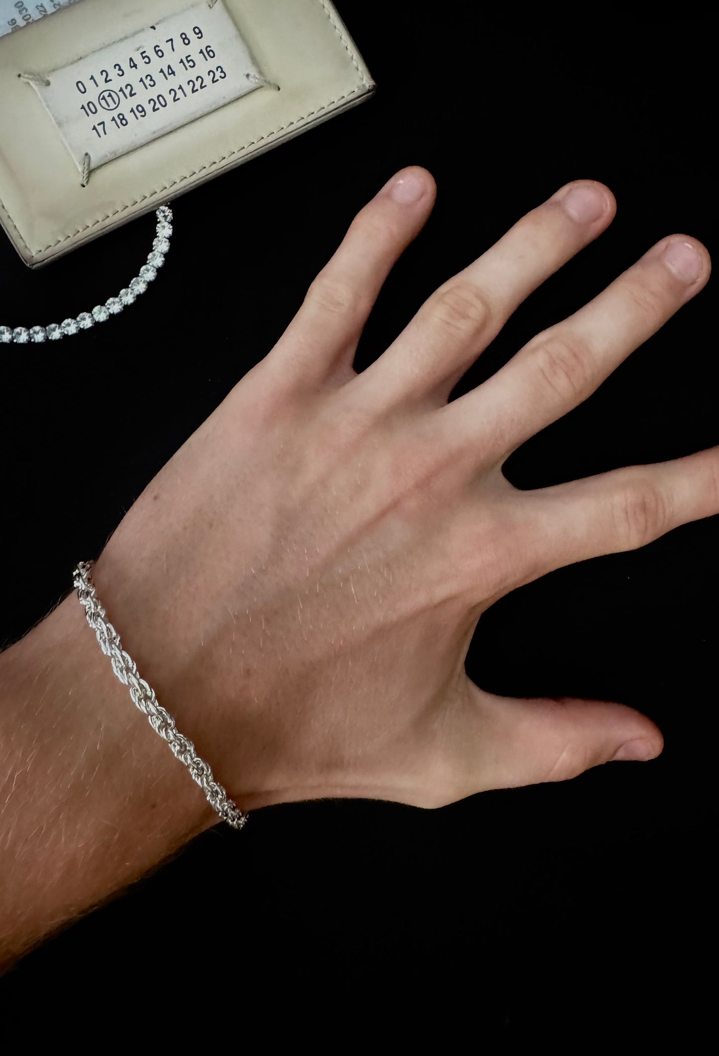 925 STERLING SILVER ROPE BRACELET