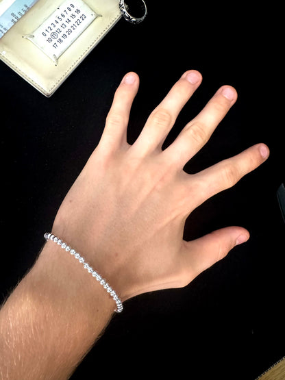925 STERLING SILVER PEARL BRACELET