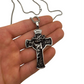 SILVER JESUS CROSS