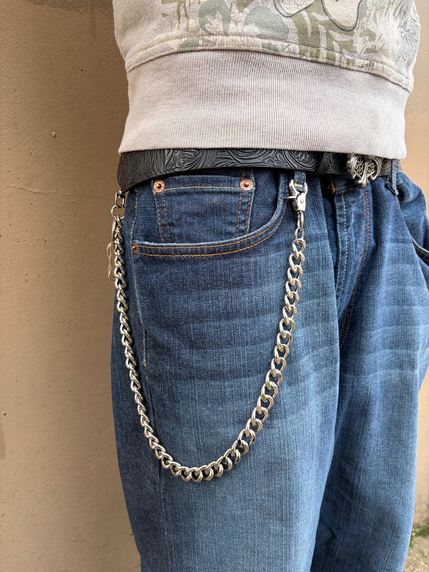 CUBAN CHAIN BELT