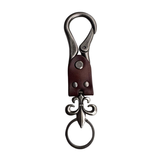 HAZEL FLEUR DE LIS KEYCHAIN