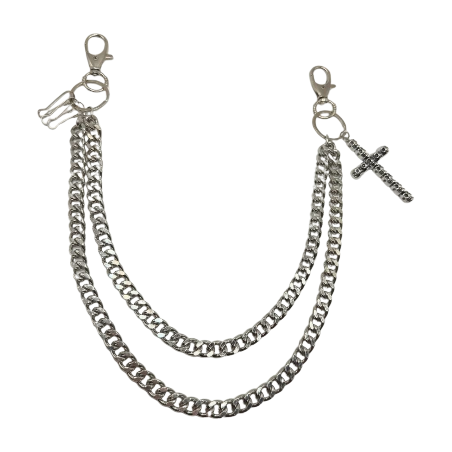 DOUBLE CHAIN CROSS BELT