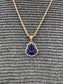 BLUE BHUDDA GEMSTONE CHAIN