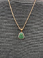 GREEN BHUDDA GEMSTONE CHAIN