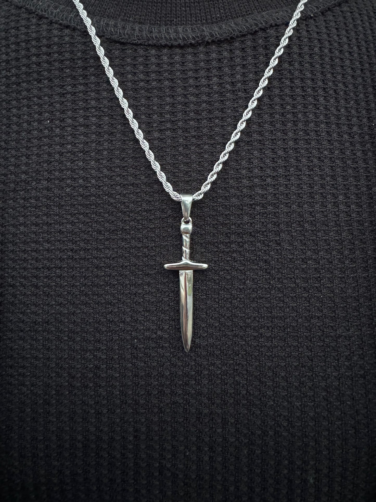 SILVER SWORD NECKLACE