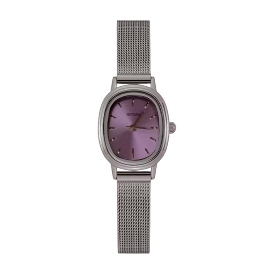 OVAL ROSE CHAINMAILLE WATCH
