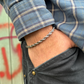 SILVER ROPE CHAIN BRACELET