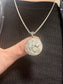SILVER ROARING LION NECKLACE