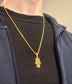 GOLD EYE OF HASMA NECKLACE