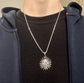 SILVER EMPIRE SUN NECKLACE