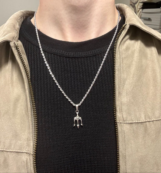 SILVER POSIDEON TRIDENT