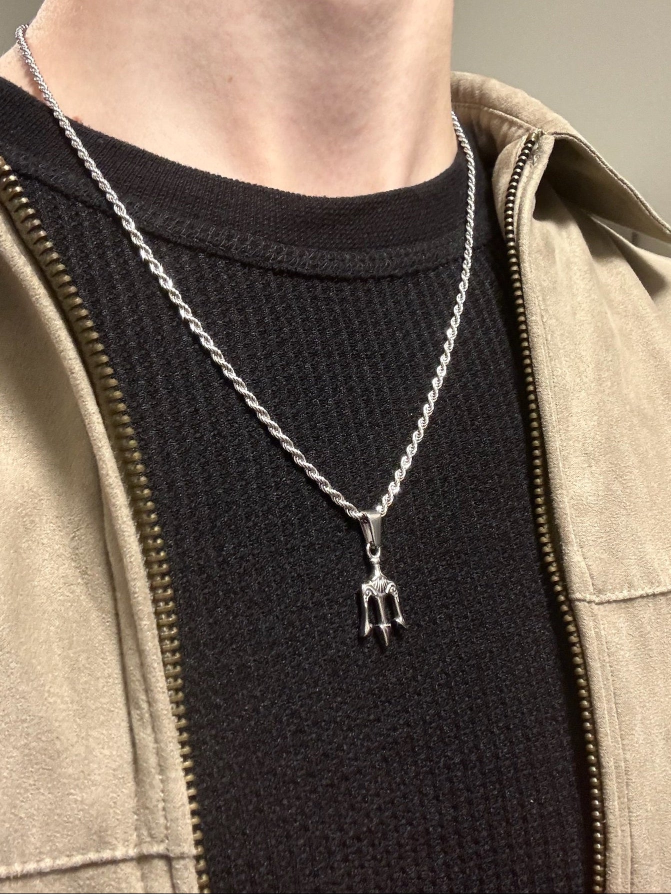 SILVER POSIDEON TRIDENT