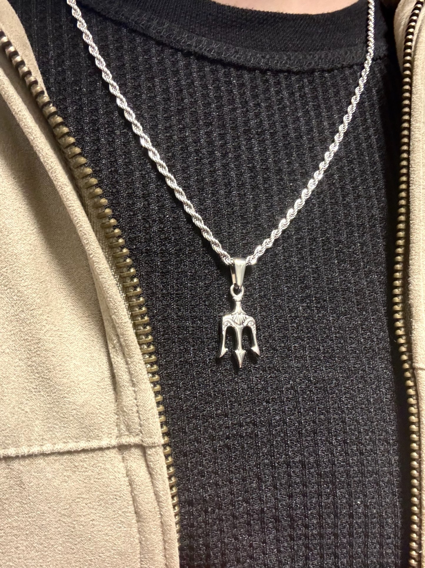 SILVER POSIDEON TRIDENT