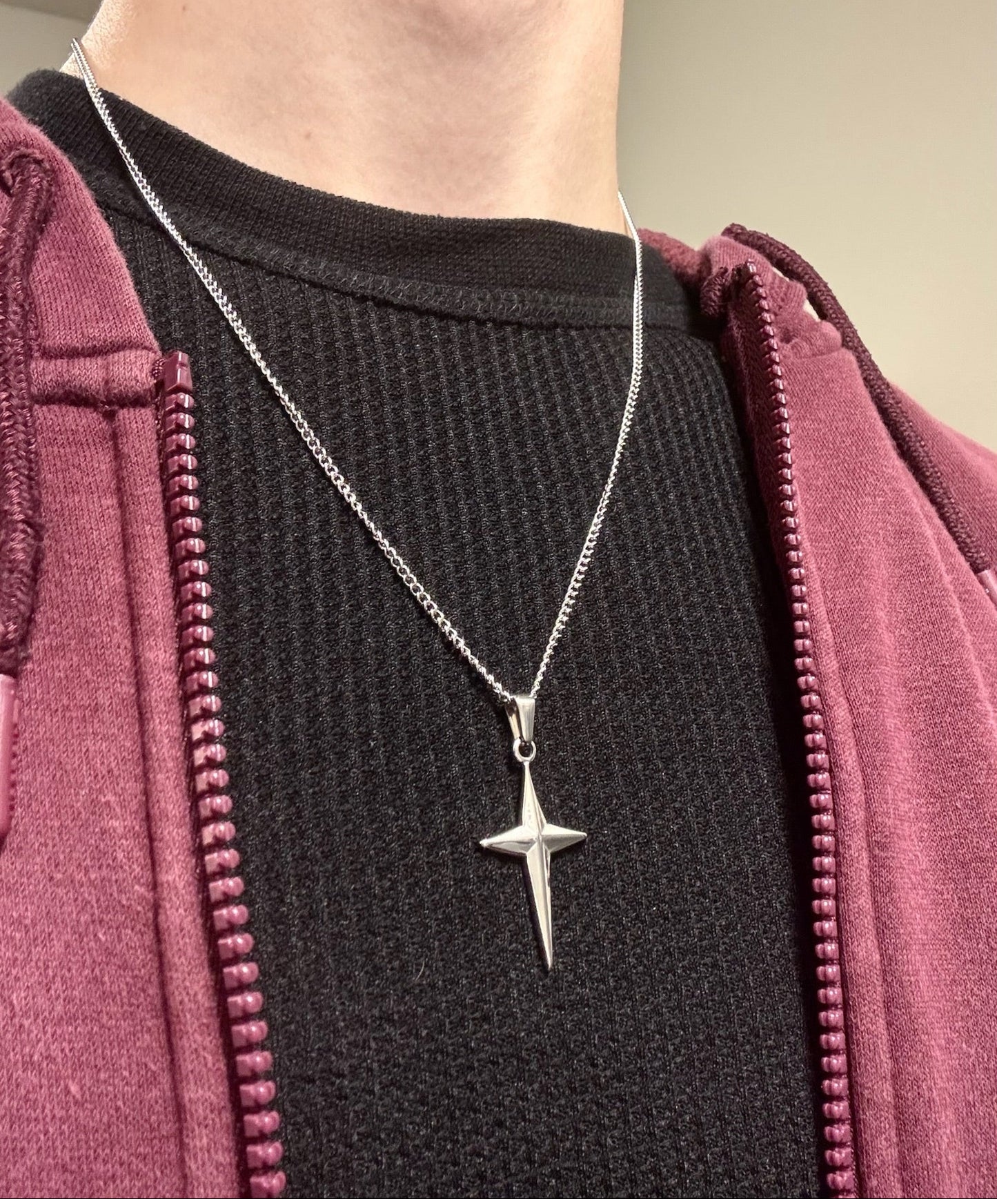 SILVER STAR CROSS