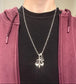 DOUBLE FLEUR DE LIS NECKLACE
