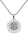 SILVER EMPIRE SUN NECKLACE
