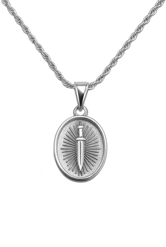 SILVER FORGED DAGGER