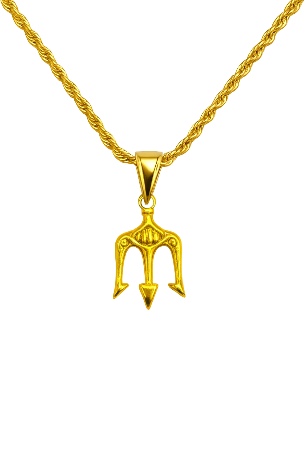 GOLD POSIDEON TRIDENT