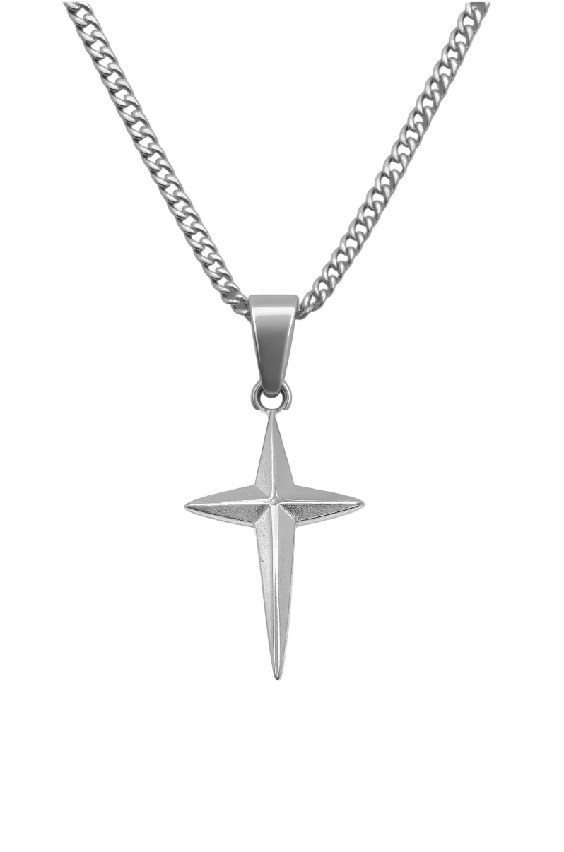 SILVER STAR CROSS