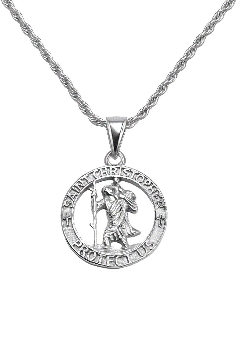 SILVER SAINT CHRISTOPHER