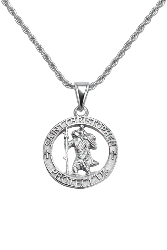 SILVER SAINT CHRISTOPHER