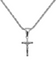 SILVER JESUS CRUSIFIX NECKLACE
